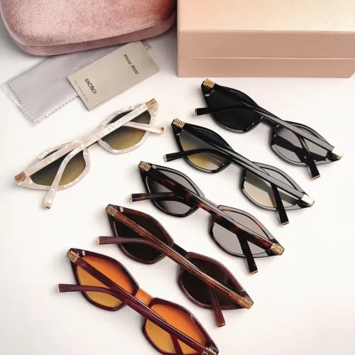 Replica MIU MIU AAA Quality Sunglasses #1434826 $60.00 USD for Wholesale