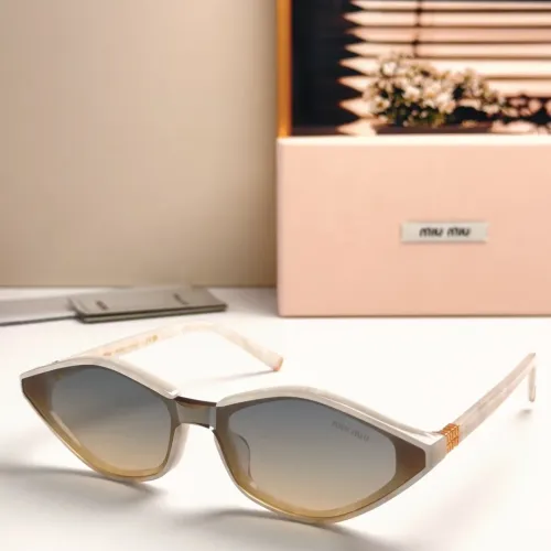Wholesale MIU MIU AAA Quality Sunglasses #1434827 $60.00 USD, Wholesale Quality Replica MIU MIU AAA Sunglasses
