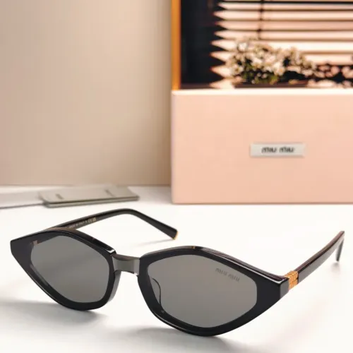 Wholesale MIU MIU AAA Quality Sunglasses #1434829 $60.00 USD, Wholesale Quality Replica MIU MIU AAA Sunglasses