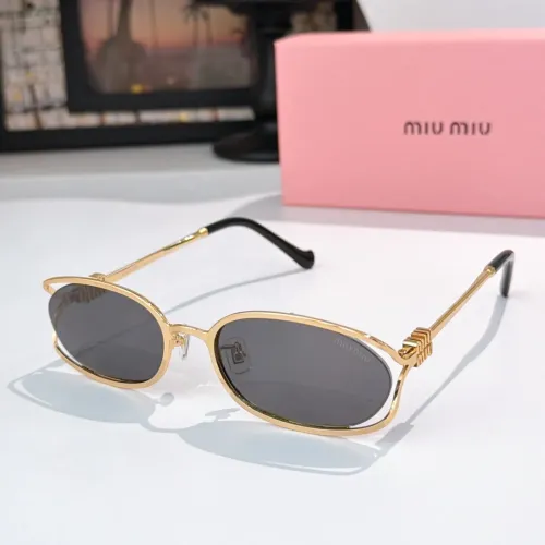 Wholesale MIU MIU AAA Quality Sunglasses #1434830 $60.00 USD, Wholesale Quality Replica MIU MIU AAA Sunglasses