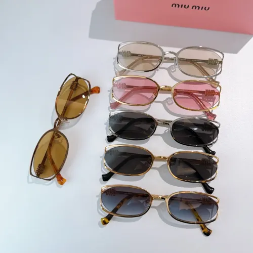 Replica MIU MIU AAA Quality Sunglasses #1434830 $60.00 USD for Wholesale
