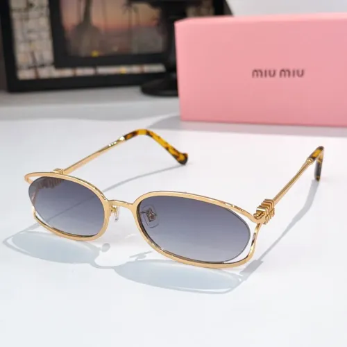 Wholesale MIU MIU AAA Quality Sunglasses #1434831 $60.00 USD, Wholesale Quality Replica MIU MIU AAA Sunglasses