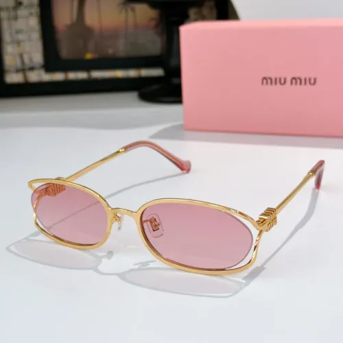 Wholesale MIU MIU AAA Quality Sunglasses #1434835 $60.00 USD, Wholesale Quality Replica MIU MIU AAA Sunglasses
