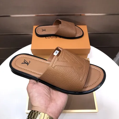 Replica Louis Vuitton Slippers For Men #1434836 $52.00 USD for Wholesale