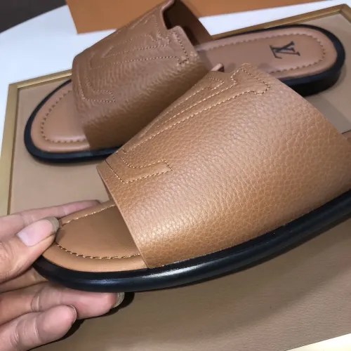 Replica Louis Vuitton Slippers For Men #1434836 $52.00 USD for Wholesale