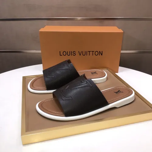 Replica Louis Vuitton Slippers For Men #1434837 $52.00 USD for Wholesale