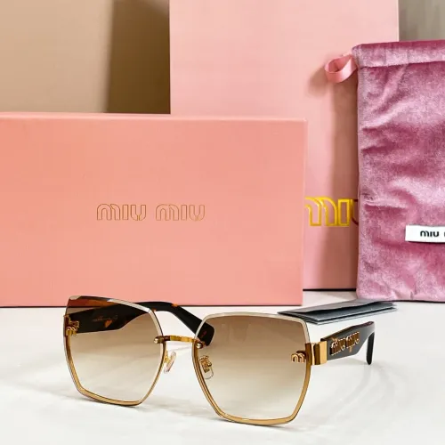 Wholesale MIU MIU AAA Quality Sunglasses #1434840 $64.00 USD, Wholesale Quality Replica MIU MIU AAA Sunglasses
