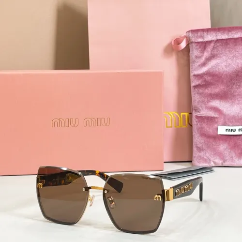 Wholesale MIU MIU AAA Quality Sunglasses #1434841 $64.00 USD, Wholesale Quality Replica MIU MIU AAA Sunglasses