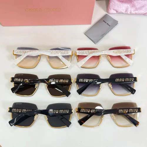 Replica MIU MIU AAA Quality Sunglasses #1434842 $64.00 USD for Wholesale