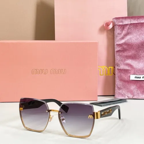 Wholesale MIU MIU AAA Quality Sunglasses #1434843 $64.00 USD, Wholesale Quality Replica MIU MIU AAA Sunglasses
