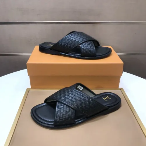 Replica Louis Vuitton Slippers For Men #1434849 $52.00 USD for Wholesale
