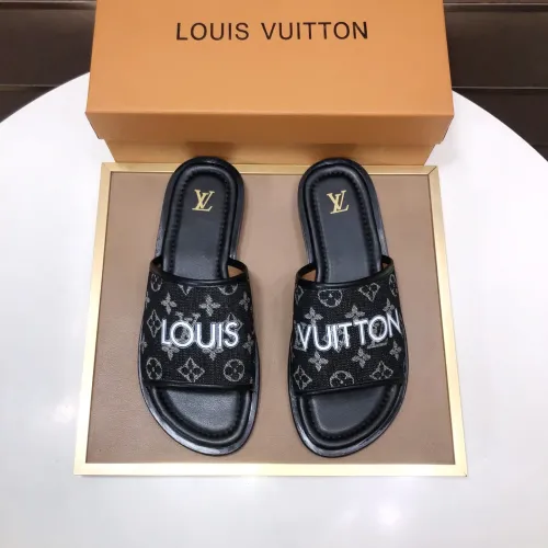 Replica Louis Vuitton Slippers For Men #1434852 $52.00 USD for Wholesale