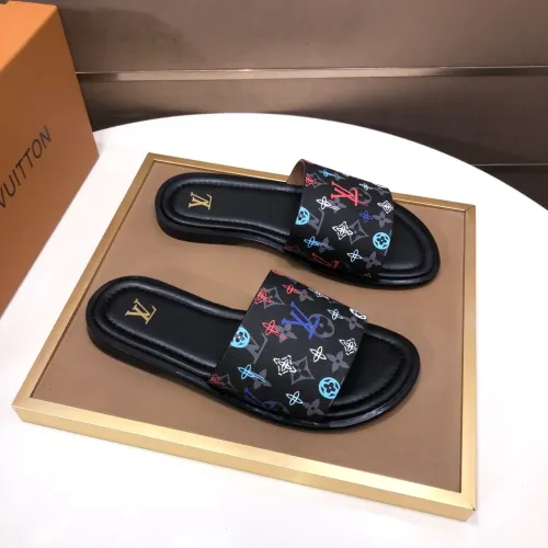 Replica Louis Vuitton Slippers For Men #1434857 $52.00 USD for Wholesale