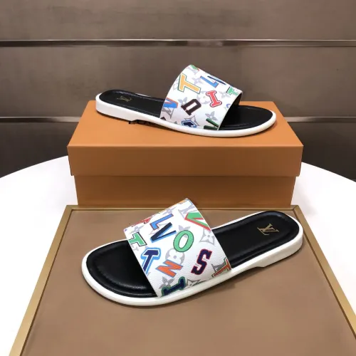 Replica Louis Vuitton Slippers For Men #1434858 $52.00 USD for Wholesale