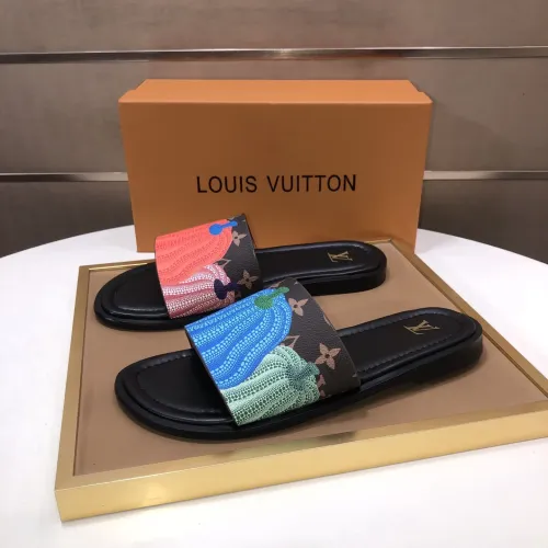 Replica Louis Vuitton Slippers For Men #1434860 $52.00 USD for Wholesale