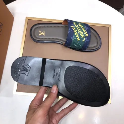 Replica Louis Vuitton Slippers For Men #1434861 $52.00 USD for Wholesale
