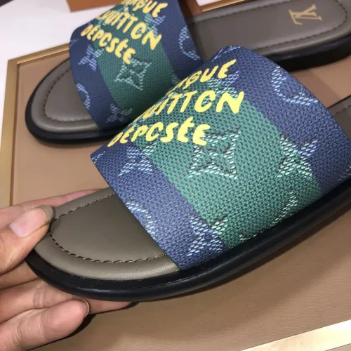 Replica Louis Vuitton Slippers For Men #1434861 $52.00 USD for Wholesale