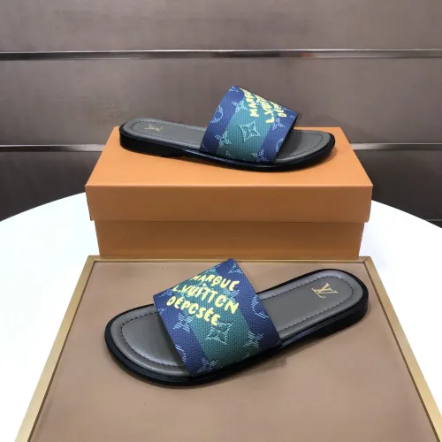 Replica Louis Vuitton Slippers For Men #1434861 $52.00 USD for Wholesale