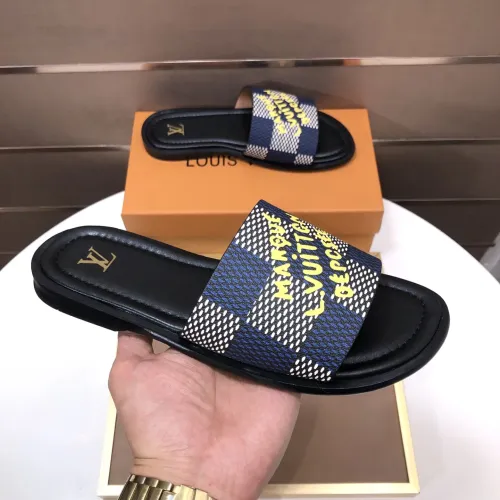 Replica Louis Vuitton Slippers For Men #1434862 $52.00 USD for Wholesale