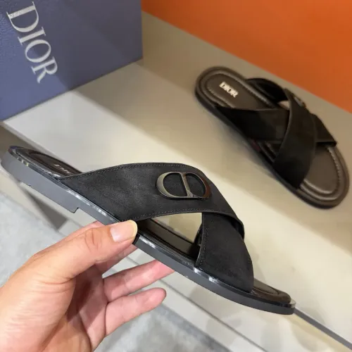 Replica Christian Dior Slippers For Men #1434867 $52.00 USD for Wholesale