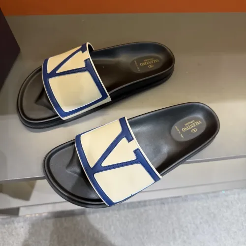 Replica Valentino Slippers For Men #1434872 $52.00 USD for Wholesale