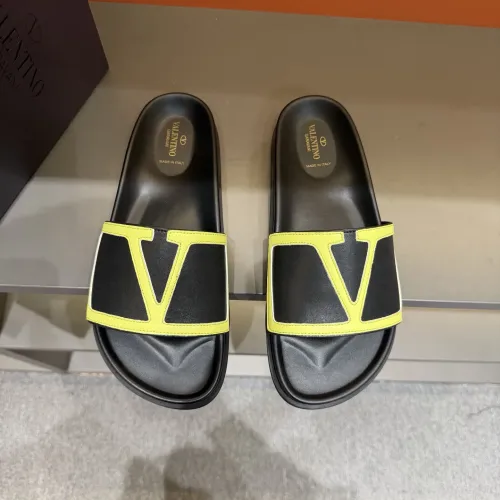 Replica Valentino Slippers For Men #1434874 $52.00 USD for Wholesale