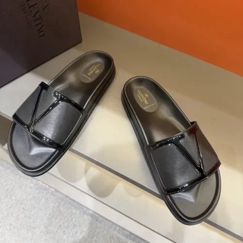 Replica Valentino Slippers For Men #1434877 $52.00 USD for Wholesale