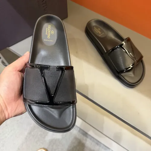 Replica Valentino Slippers For Men #1434877 $52.00 USD for Wholesale
