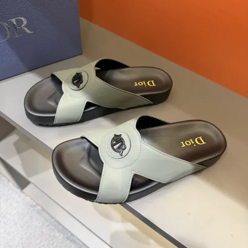 Wholesale Christian Dior Slippers For Men #1434878 $52.00 USD, Wholesale Quality Replica Christian Dior Slippers