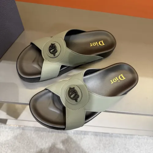 Replica Christian Dior Slippers For Men #1434878 $52.00 USD for Wholesale