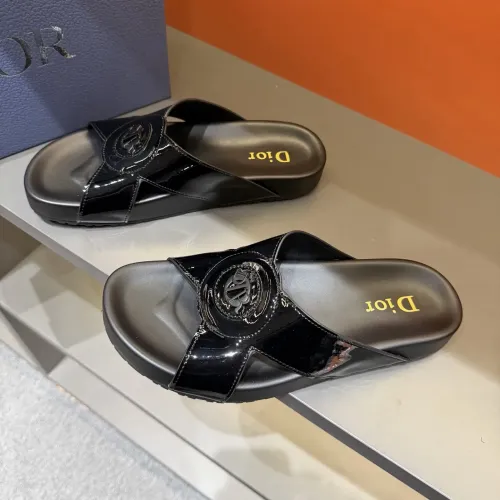 Wholesale Christian Dior Slippers For Men #1434879 $52.00 USD, Wholesale Quality Replica Christian Dior Slippers