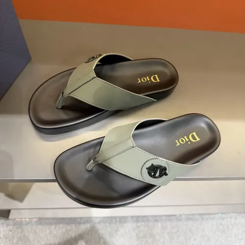 Replica Christian Dior Slippers For Men #1434882 $52.00 USD for Wholesale