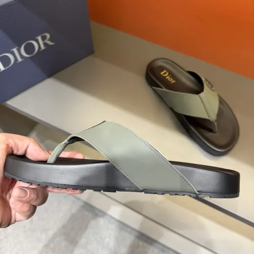 Replica Christian Dior Slippers For Men #1434882 $52.00 USD for Wholesale