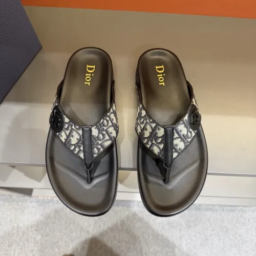 Replica Christian Dior Slippers For Men #1434883 $52.00 USD for Wholesale
