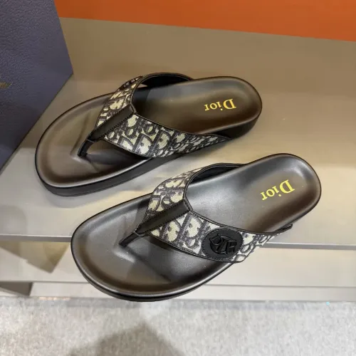 Replica Christian Dior Slippers For Men #1434883 $52.00 USD for Wholesale