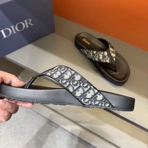 Replica Christian Dior Slippers For Men #1434883 $52.00 USD for Wholesale