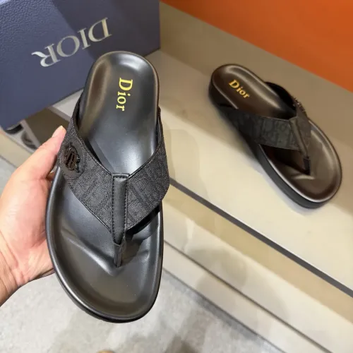 Replica Christian Dior Slippers For Men #1434884 $52.00 USD for Wholesale