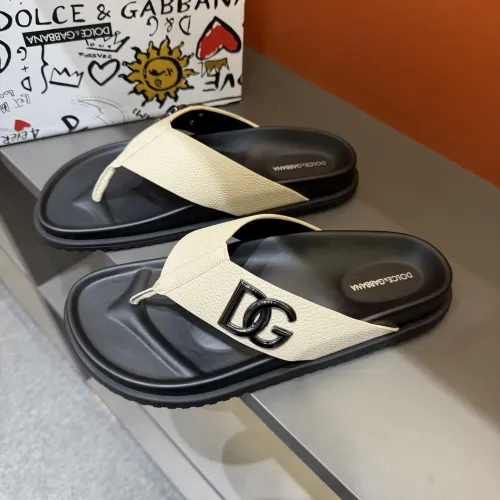 Wholesale Dolce &amp; Gabbana D&amp;G Slippers For Men #1434886 $52.00 USD, Wholesale Quality Replica Dolce &amp; Gabbana D&amp;G Slippers