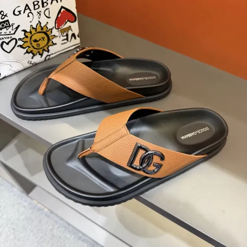 Wholesale Dolce &amp; Gabbana D&amp;G Slippers For Men #1434887 $52.00 USD, Wholesale Quality Replica Dolce &amp; Gabbana D&amp;G Slippers