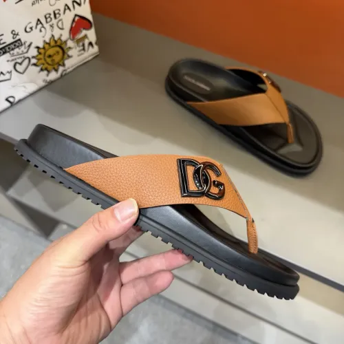Replica Dolce & Gabbana D&G Slippers For Men #1434887 $52.00 USD for Wholesale