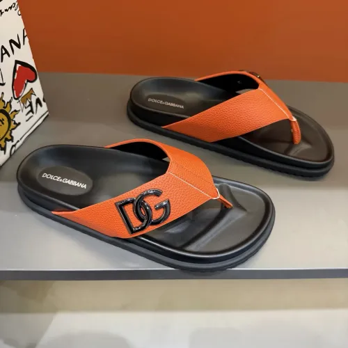 Replica Dolce & Gabbana D&G Slippers For Men #1434888 $52.00 USD for Wholesale