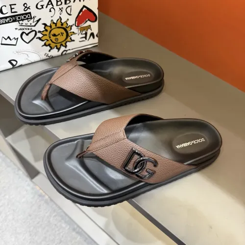 Wholesale Dolce &amp; Gabbana D&amp;G Slippers For Men #1434889 $52.00 USD, Wholesale Quality Replica Dolce &amp; Gabbana D&amp;G Slippers