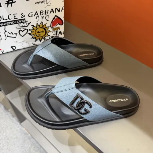 Wholesale Dolce &amp; Gabbana D&amp;G Slippers For Men #1434890 $52.00 USD, Wholesale Quality Replica Dolce &amp; Gabbana D&amp;G Slippers