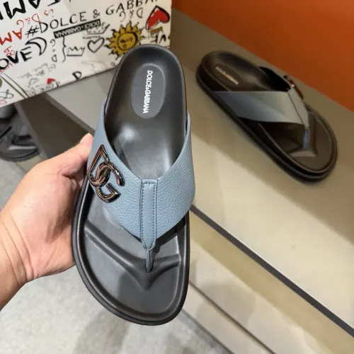 Replica Dolce & Gabbana D&G Slippers For Men #1434890 $52.00 USD for Wholesale