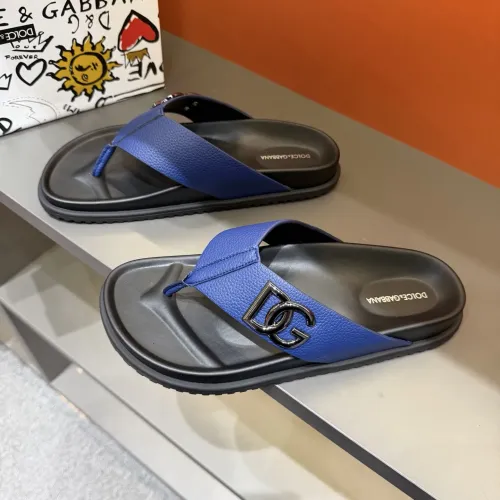 Wholesale Dolce &amp; Gabbana D&amp;G Slippers For Men #1434892 $52.00 USD, Wholesale Quality Replica Dolce &amp; Gabbana D&amp;G Slippers