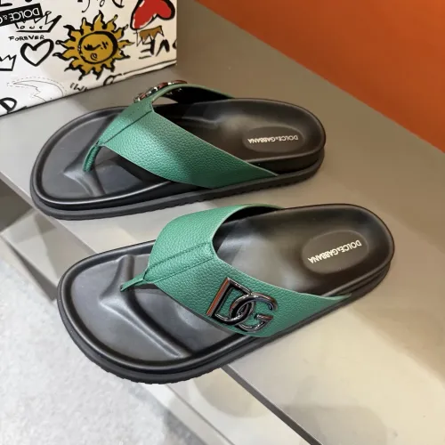 Wholesale Dolce &amp; Gabbana D&amp;G Slippers For Men #1434893 $52.00 USD, Wholesale Quality Replica Dolce &amp; Gabbana D&amp;G Slippers