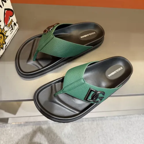 Replica Dolce & Gabbana D&G Slippers For Men #1434893 $52.00 USD for Wholesale
