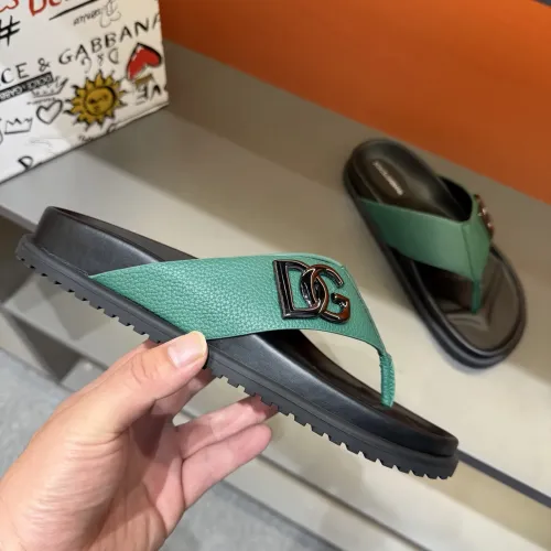 Replica Dolce & Gabbana D&G Slippers For Men #1434893 $52.00 USD for Wholesale