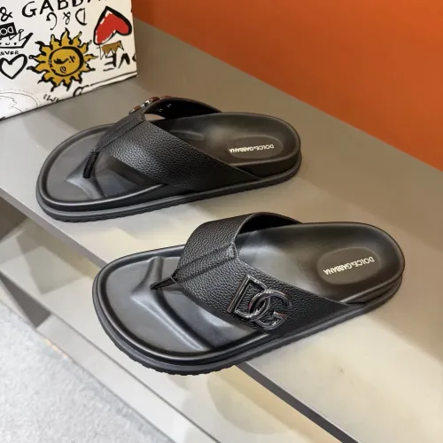 Wholesale Dolce &amp; Gabbana D&amp;G Slippers For Men #1434894 $52.00 USD, Wholesale Quality Replica Dolce &amp; Gabbana D&amp;G Slippers