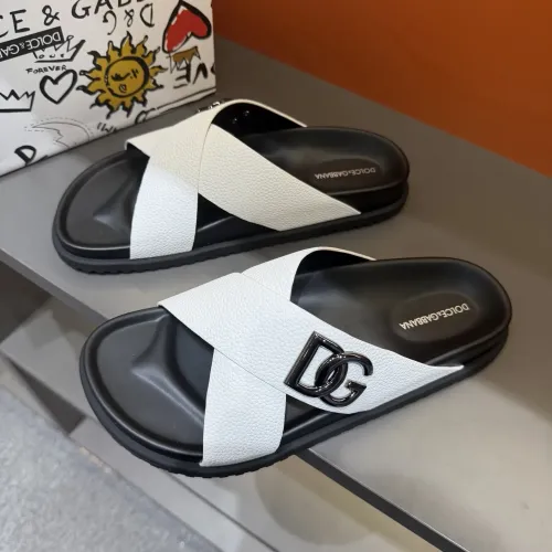 Wholesale Dolce &amp; Gabbana D&amp;G Slippers For Men #1434895 $52.00 USD, Wholesale Quality Replica Dolce &amp; Gabbana D&amp;G Slippers
